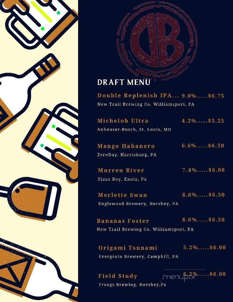 Doughboy's Pizzeria - Halifax, PA menu_pic