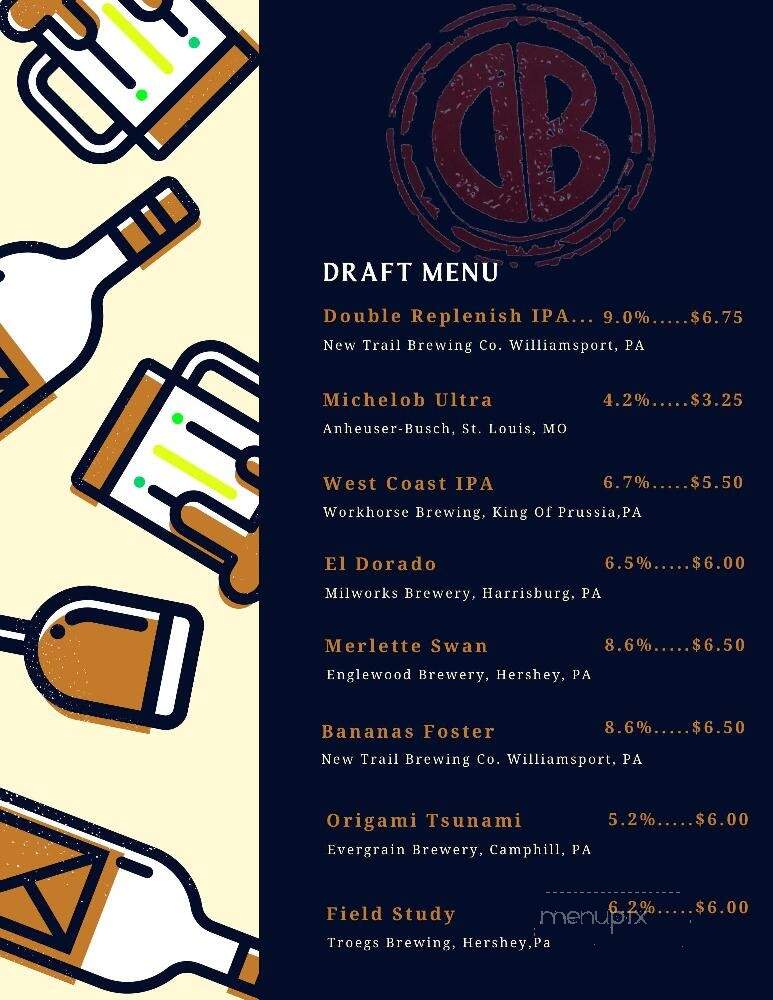 Doughboy's Pizzeria - Halifax, PA menu_pic