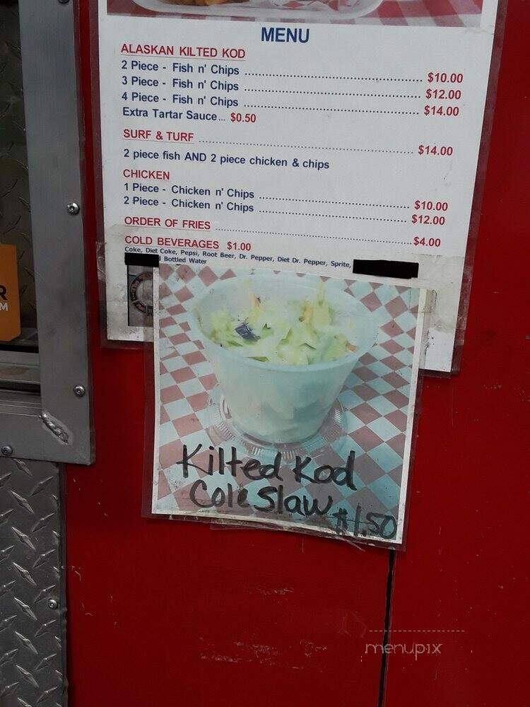 The Kilted Kod - Boise, ID menu_pic