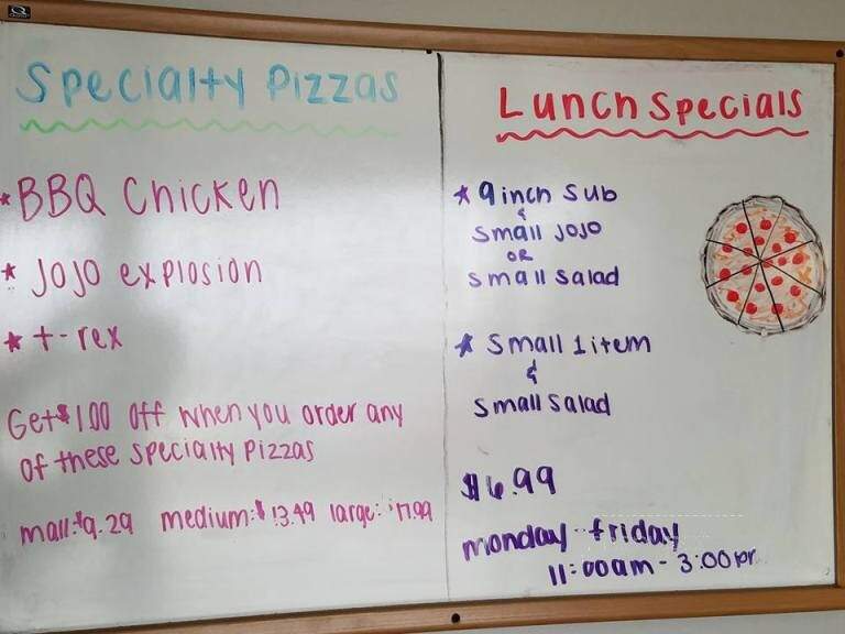 Attilio's Pizzeria - Brunswick, OH menu_pic