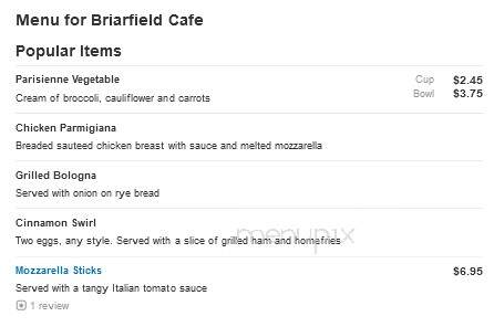 Briarfield Cafe - Maumee, OH