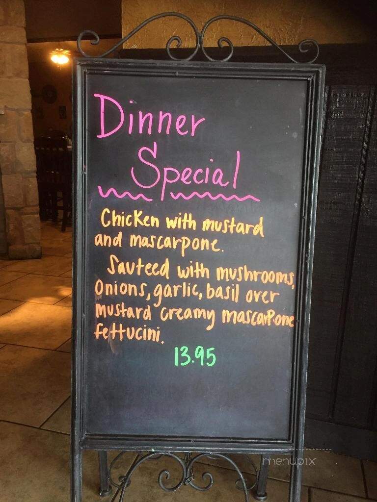 Bella Sera - Copperas Cove, TX menu_pic