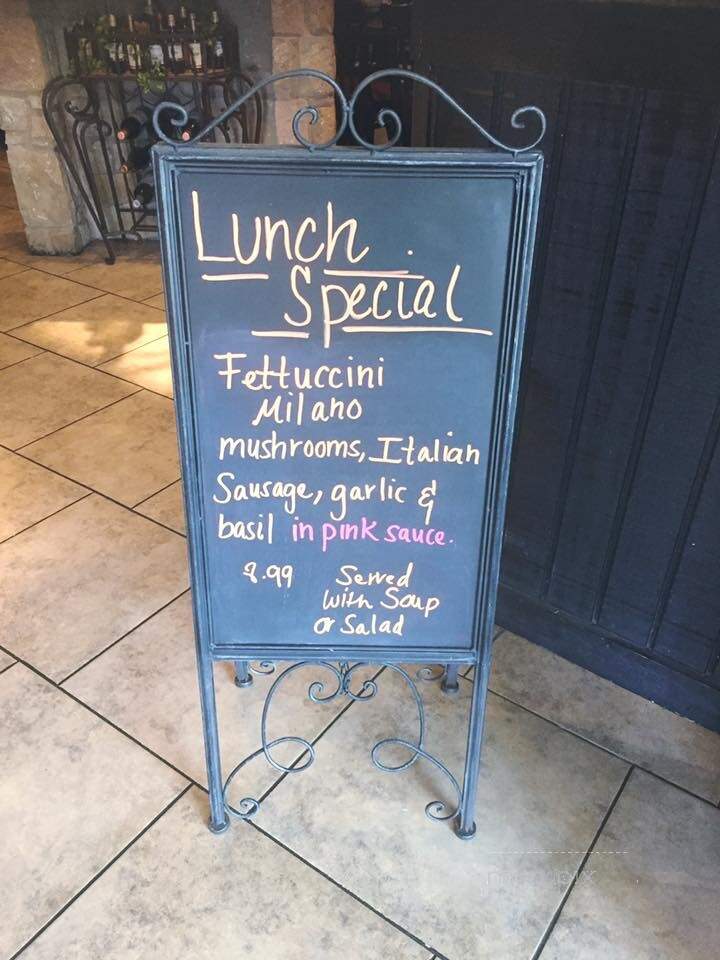 Bella Sera - Copperas Cove, TX menu_pic