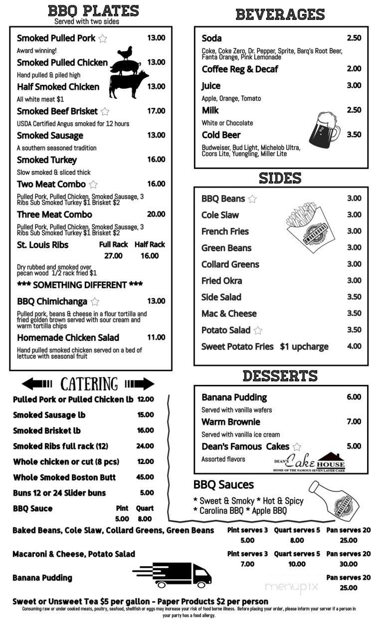 Hub City Smokehouse Grill - Crestview, FL menu_pic