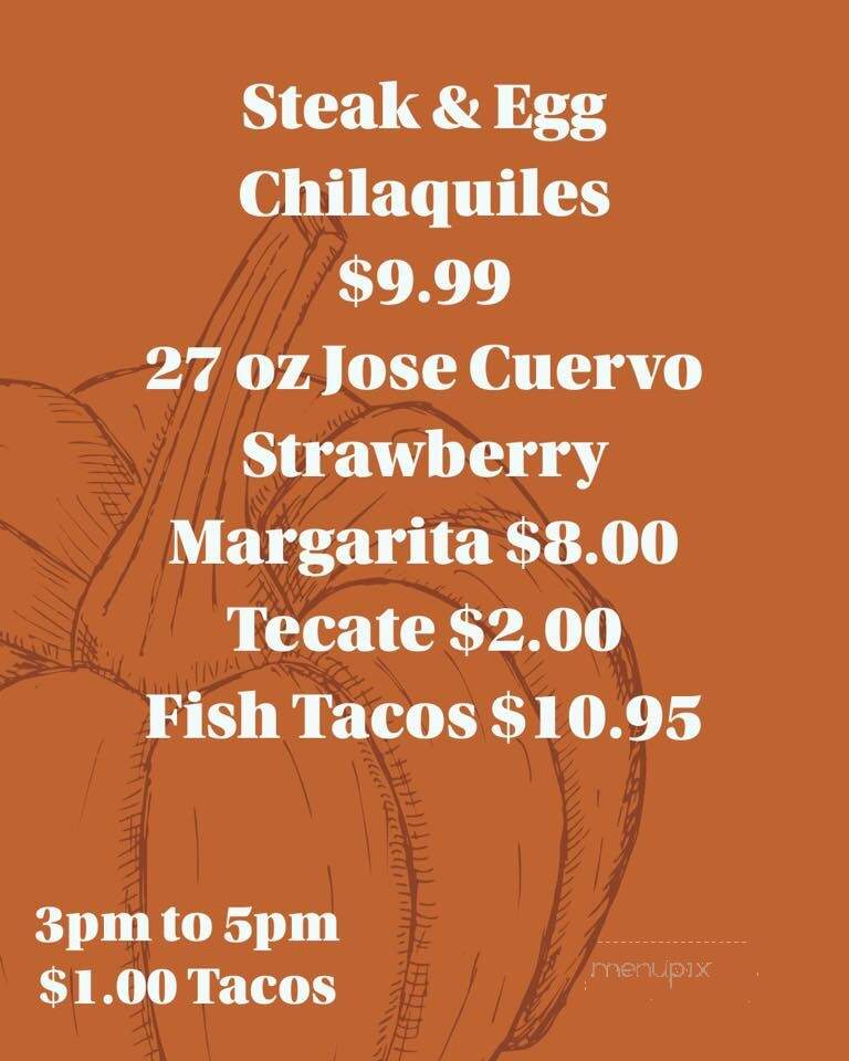 El Patron - Gastonia, NC menu_pic