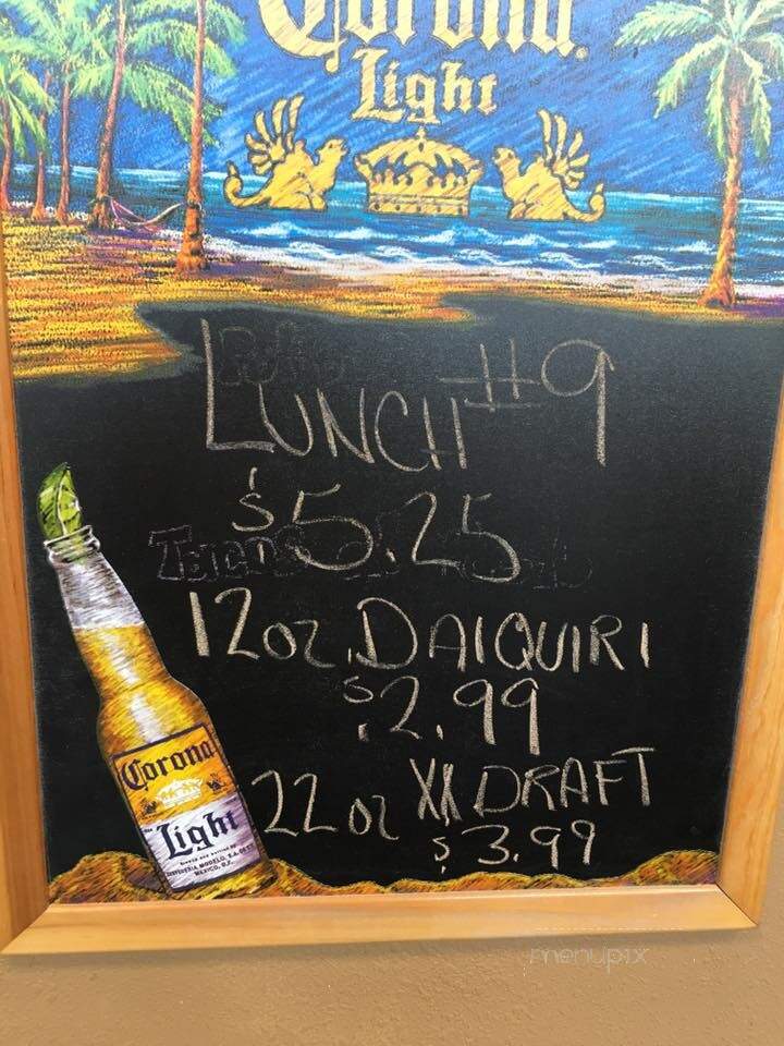 El Patron - Gastonia, NC menu_pic