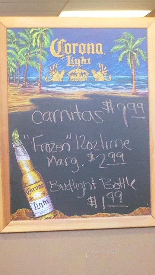 El Patron - Gastonia, NC menu_pic