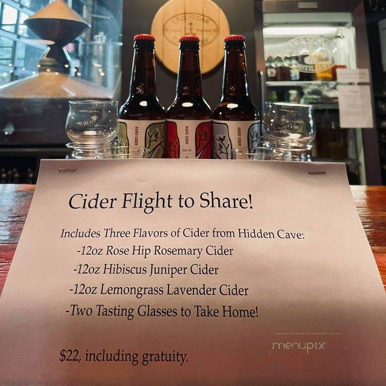 Old Sugar Distillery - Madison, WI menu_pic