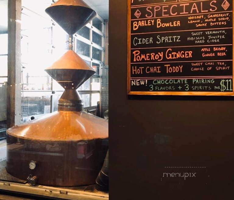 Old Sugar Distillery - Madison, WI menu_pic