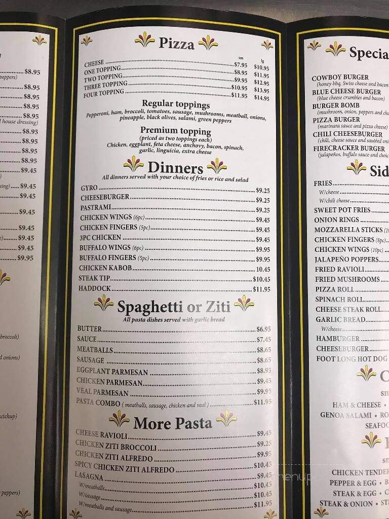 DeVito's Pizzeria - Taunton, MA menu_pic
