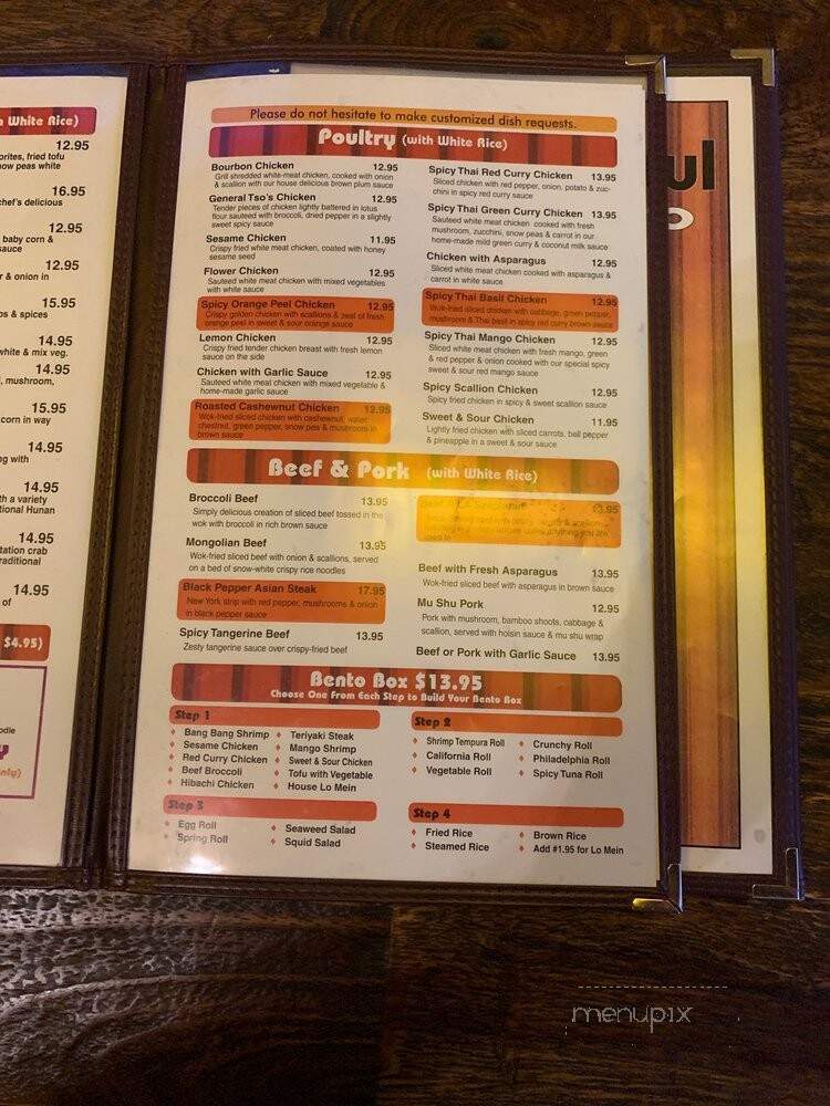 Fusion Bowl - Mooresville, NC menu_pic
