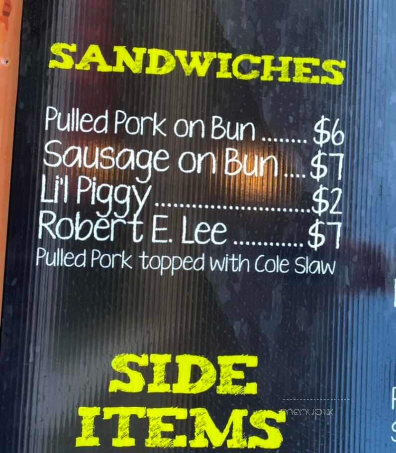 Stonewall's - Picayune, MS menu_pic