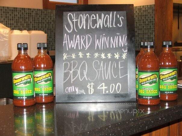 Stonewall's - Picayune, MS menu_pic
