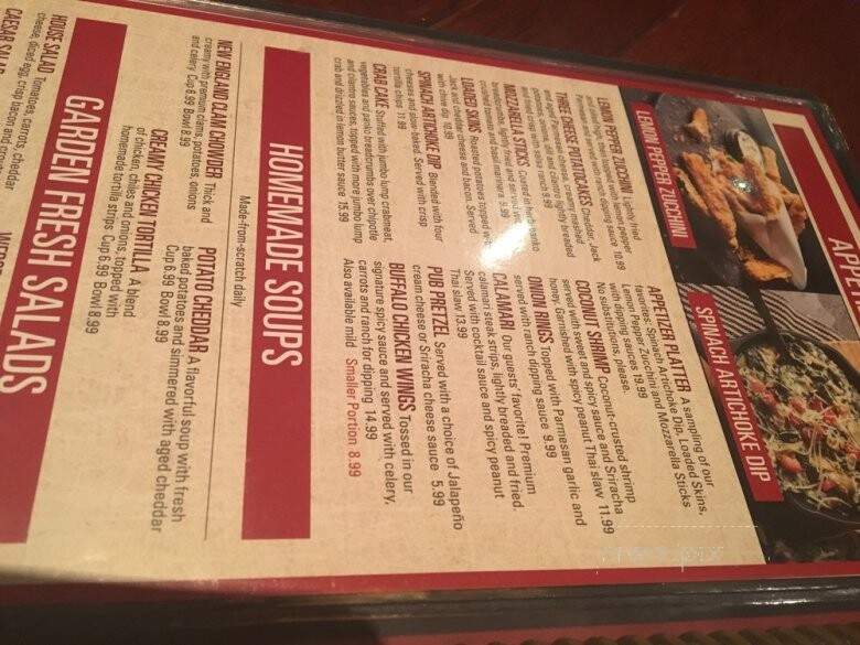 Claim Jumper - Lombard, IL menu_pic
