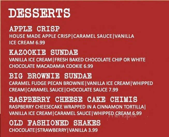 Firehouse Grill - Ammon, ID menu_pic