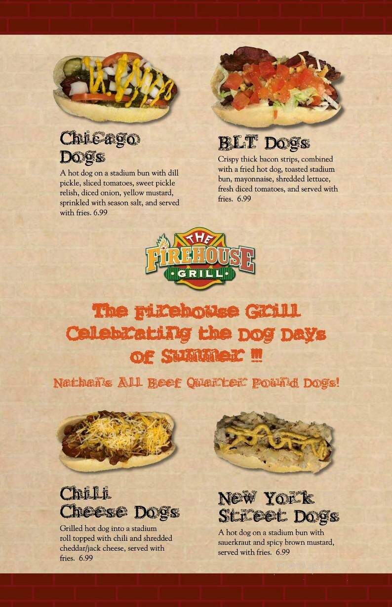 Firehouse Grill - Ammon, ID menu_pic