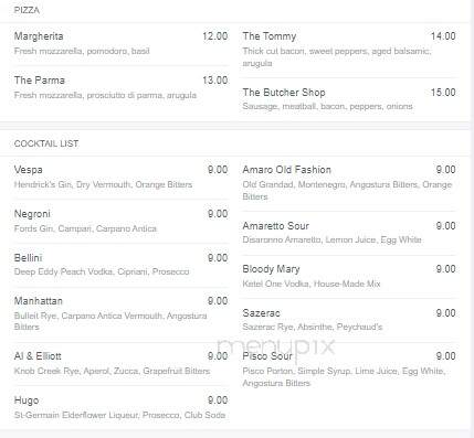Carmelo's Italian Restaurant - Houston, TX menu_pic