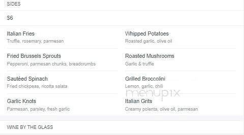 Carmelo's Italian Restaurant - Houston, TX menu_pic