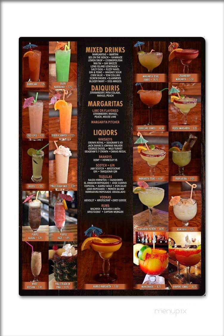 Dos Amigos Mexican Restaurant - Conover, NC menu_pic