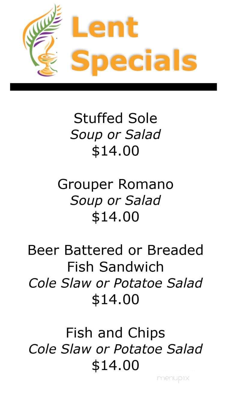 Michael A's Restaurant & Lng - Oakmont, PA menu_pic