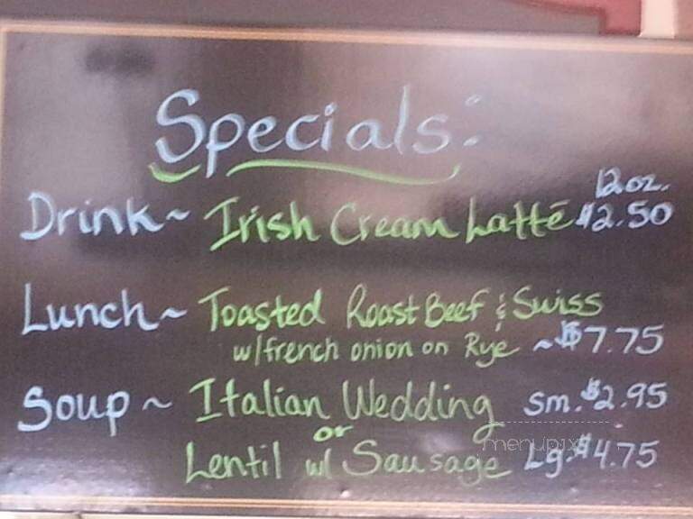 Flowery Trail Coffeehouse - Chewelah, WA menu_pic