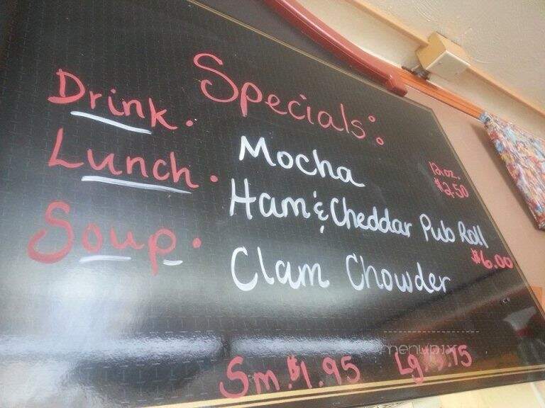 Flowery Trail Coffeehouse - Chewelah, WA menu_pic
