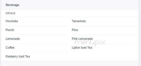 Fiesta Hall - Pico Rivera, CA menu_pic