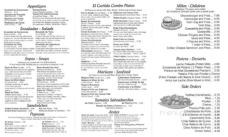 El Curtido - Hacienda Heights, CA menu_pic