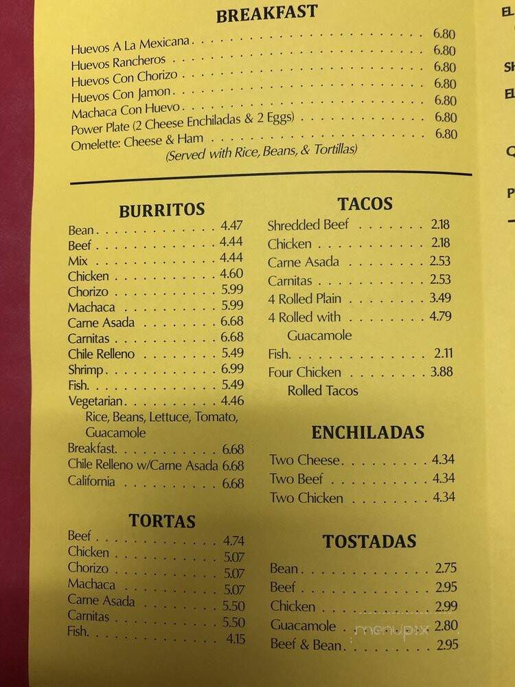 El Azteca Taco Shop - La Mesa, CA