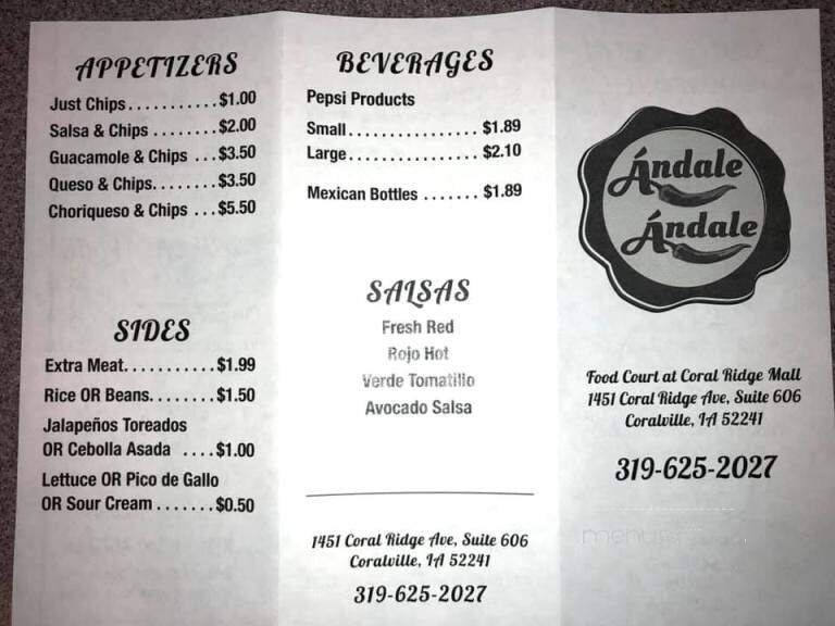 Andale Andale - Coralville, IA