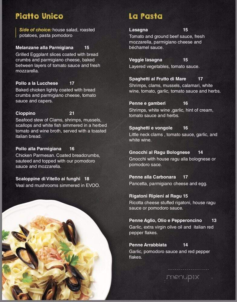 Molto Bene Italian Eatery - Lakewood, OH menu_pic