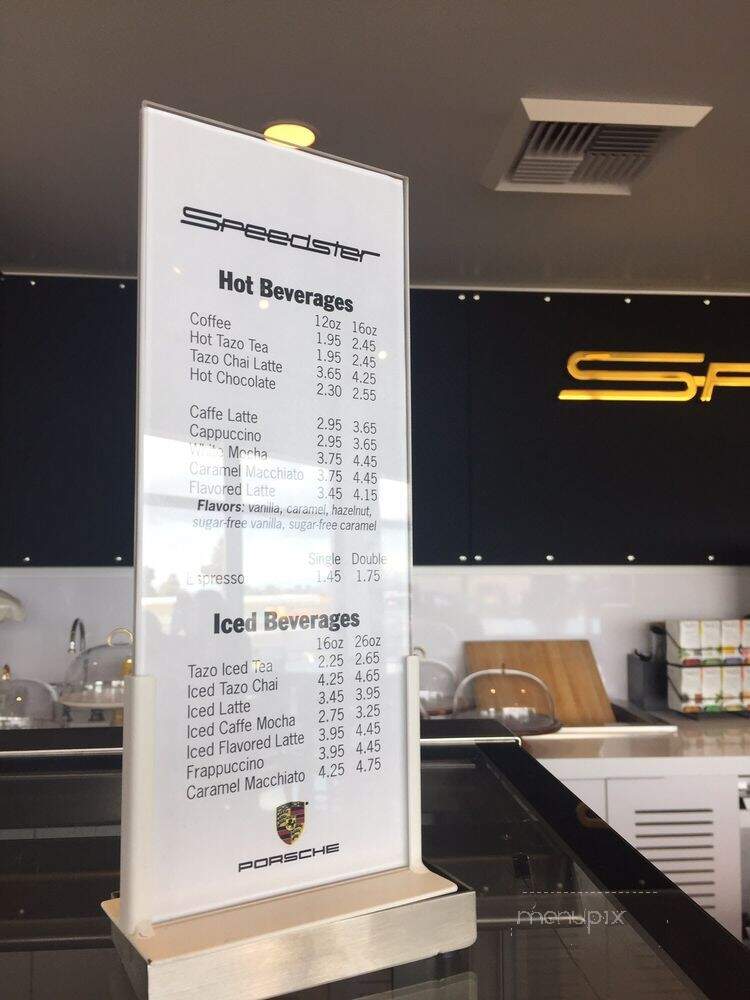 PEC Speedster Cafe - Carson, CA menu_pic