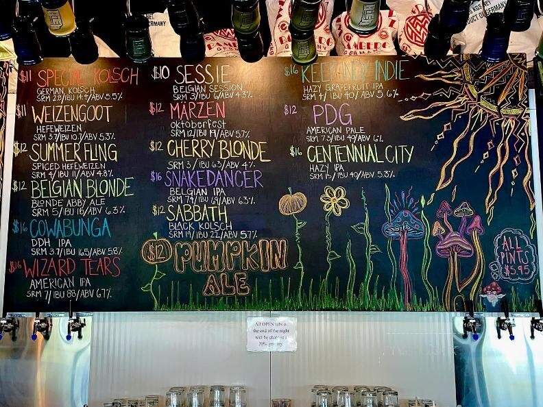 Bier Brewery North - Carmel, IN menu_pic