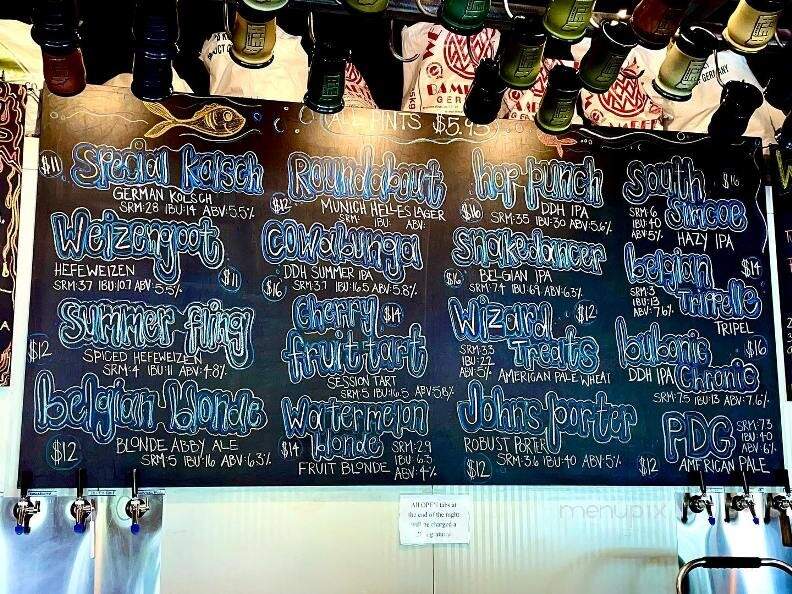 Bier Brewery North - Carmel, IN menu_pic