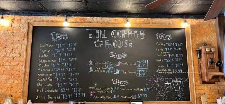 The Coffee House - Paintsville, KY menu_pic