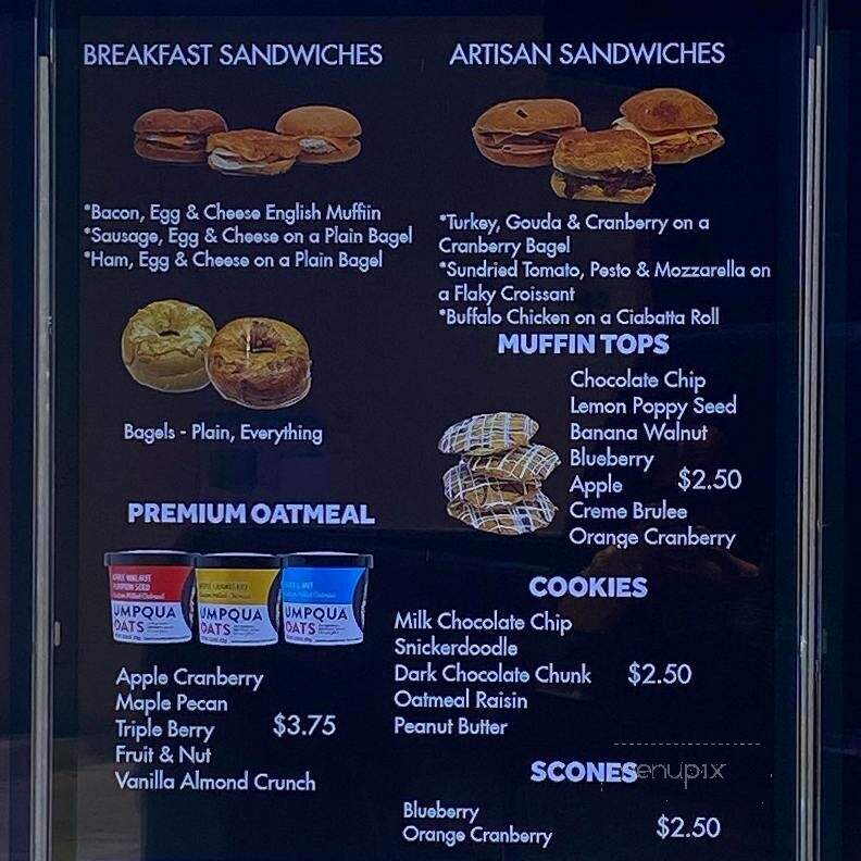 The Human Bean - Templeton, CA menu_pic
