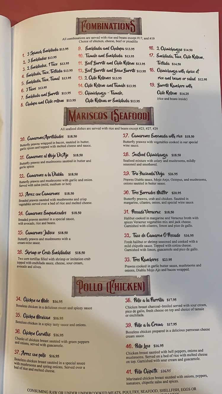 Hacienda Vieja Mexican Restaurant - Roseburg, OR