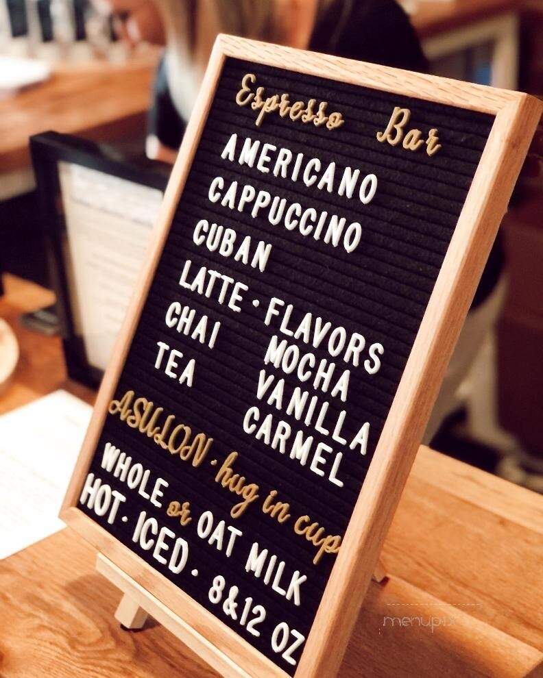 Curio Brewing Company - Franklin, TN menu_pic