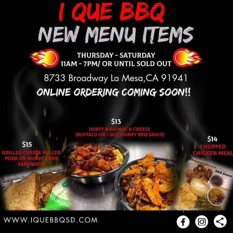 I Que BBQ - La Mesa, CA