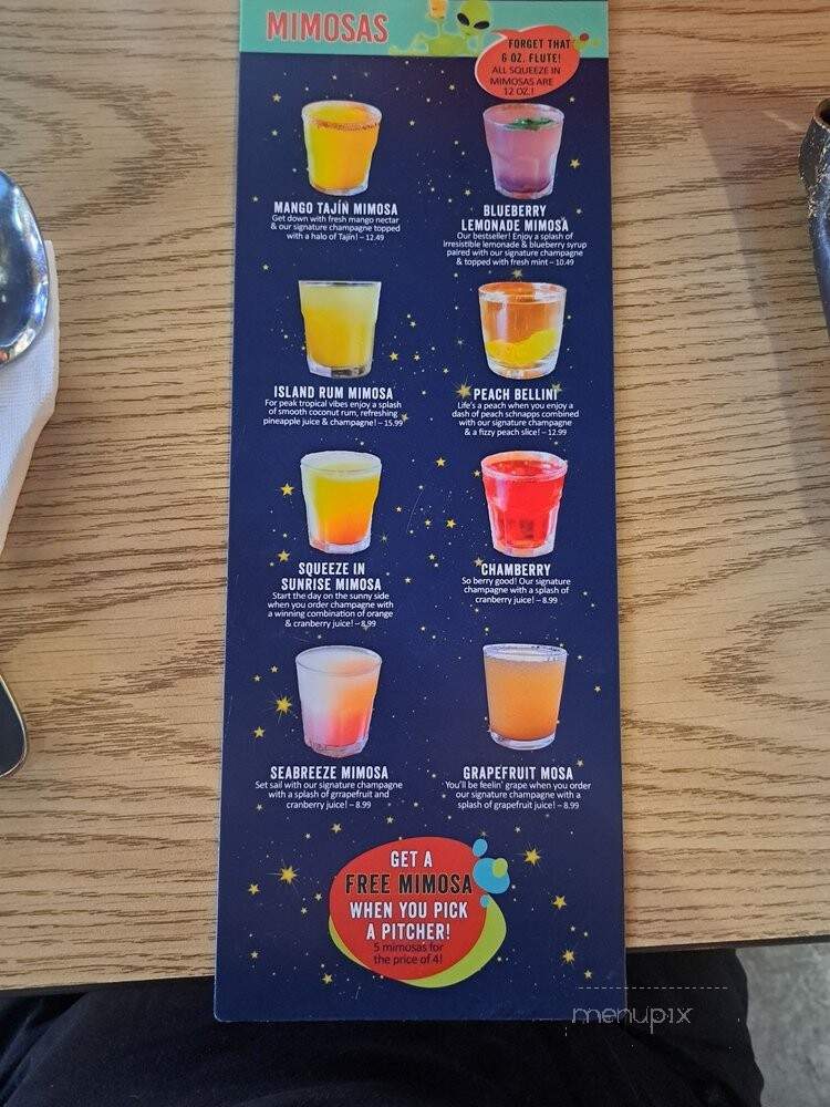 Squeeze In - Carson City, NV menu_pic