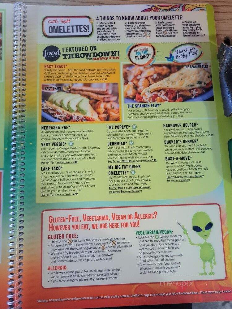 Squeeze In - Carson City, NV menu_pic