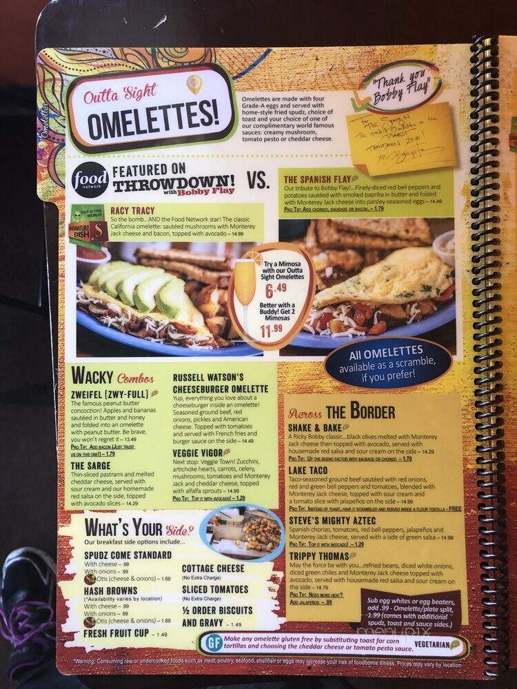Squeeze In - Carson City, NV menu_pic