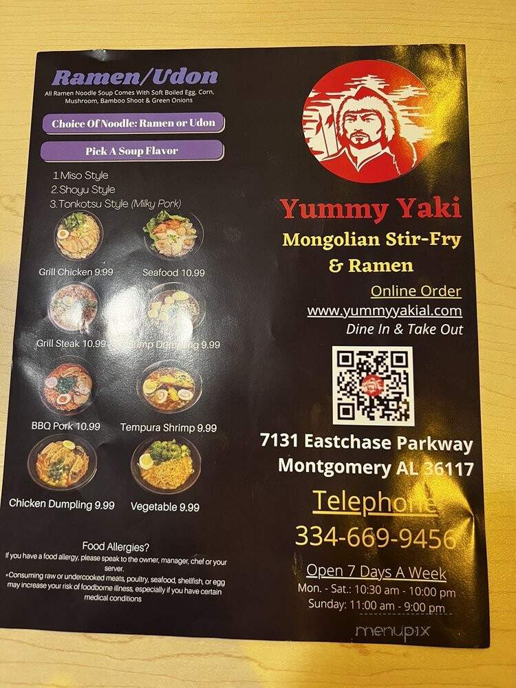 Yummy Yaki - Montgomery, AL