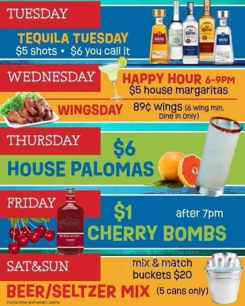 Kalibres Restaurant & Bar - Greenfield, WI menu_pic