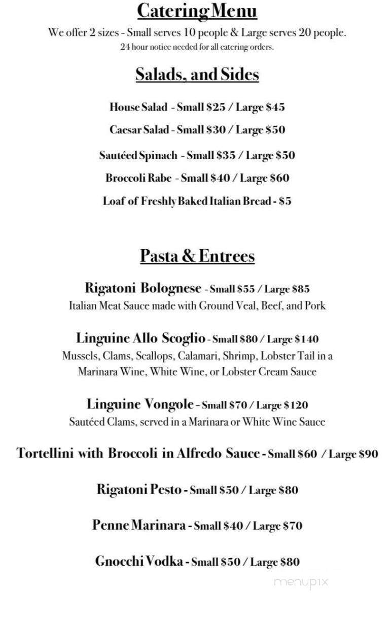 Villa Vito - Harleysville, PA menu_pic