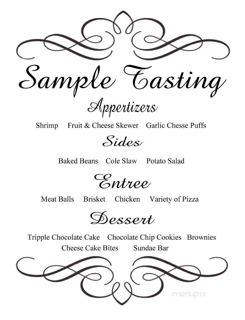 Blazer's Fun Zone - Radcliff, KY menu_pic