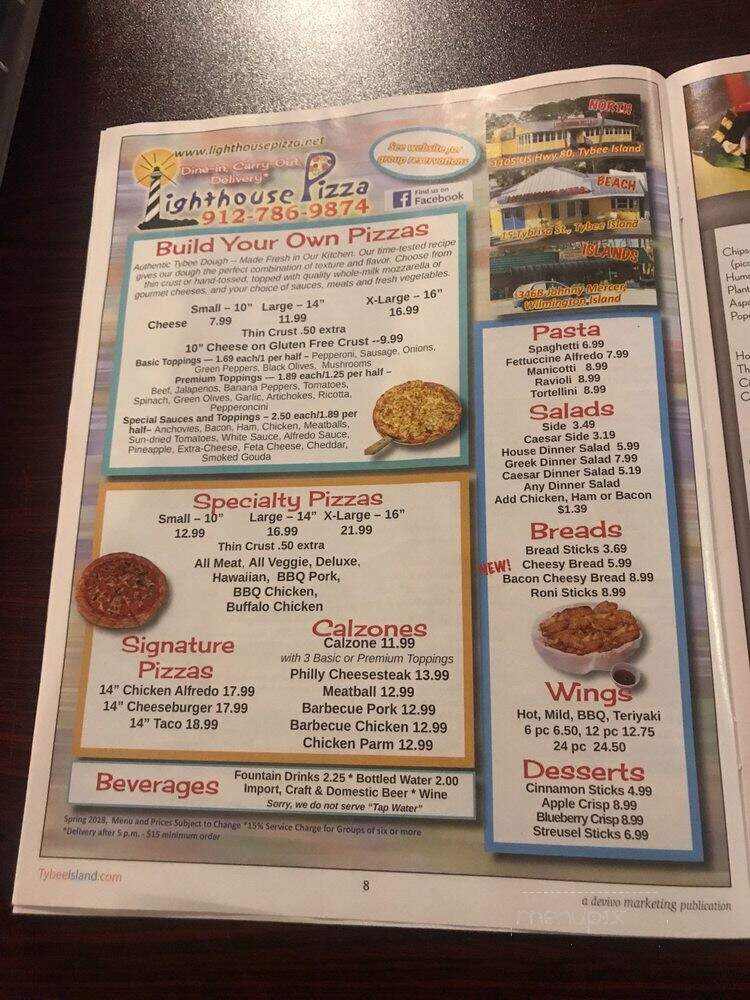 Lighthouse Pizza - Tybee Island, GA