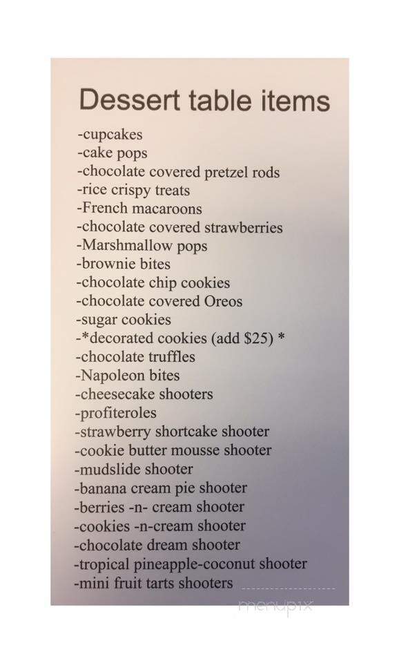 Sweet Serendipity - Lynbrook, NY menu_pic