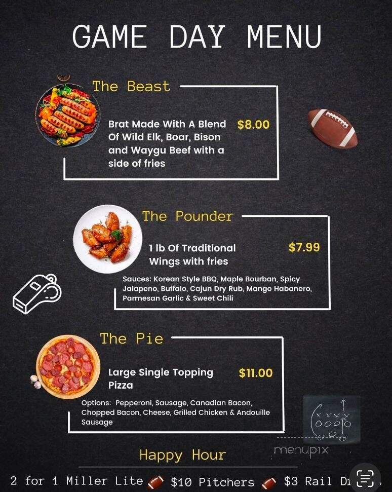 Wow!Zone - Mankato, MN menu_pic