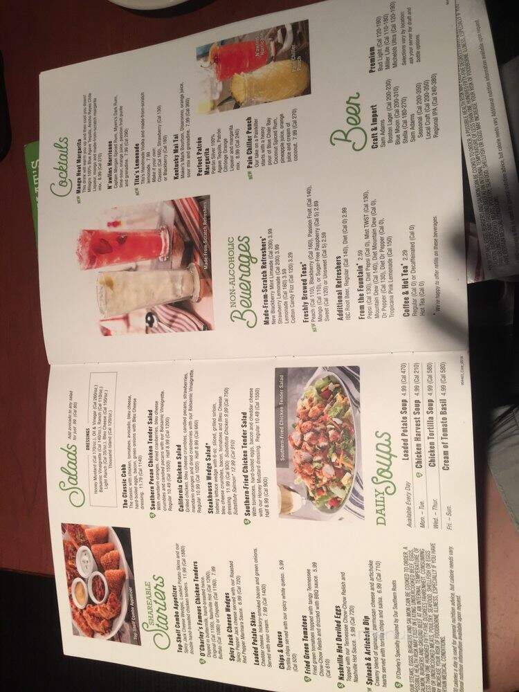 O'Charley's - Summerville, SC menu_pic